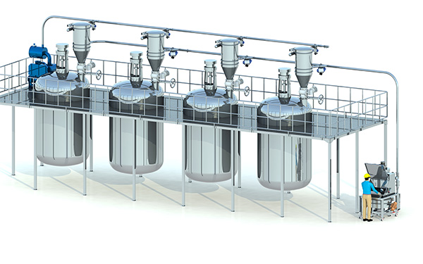 反應釜自動投料系統(tǒng)