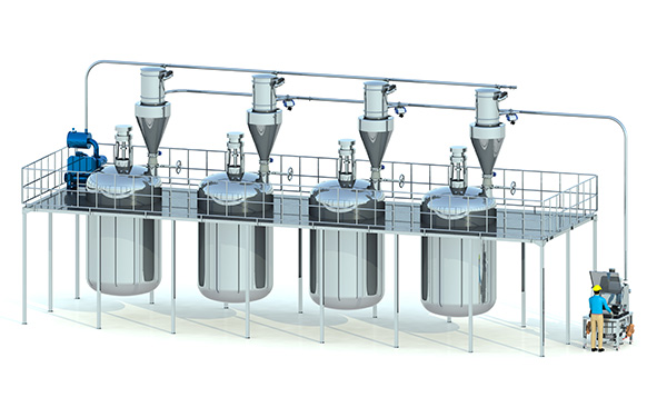 反應釜自動投料系統(tǒng)