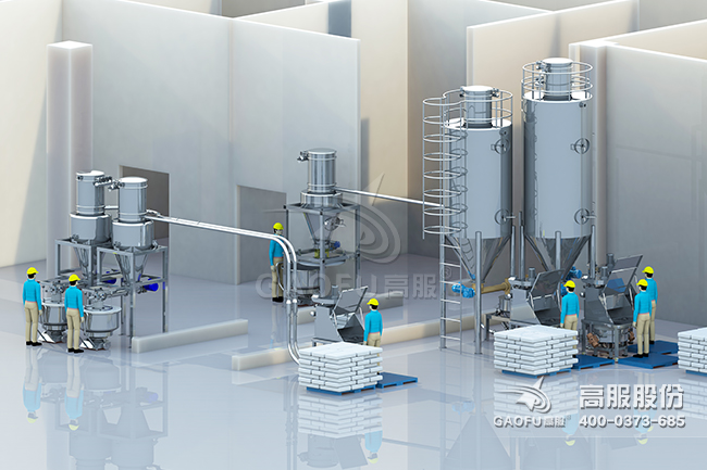供料系統案例3D圖